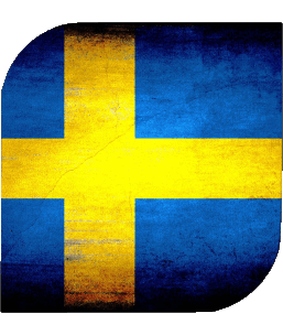 Square Sweden Europe Flags 