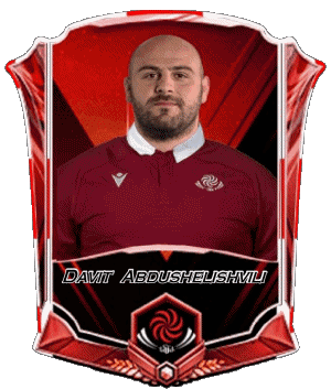 Davit Abdushelishvili Equipe 2025 Géorgie Rugby - Joueurs Sports 