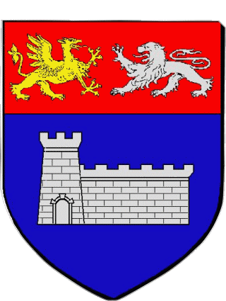 Blasone-Blasone ANSE 69 Dipartimenti - Città Francia Bandiere 