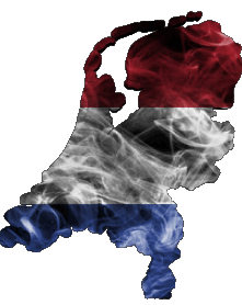 Carta Geografica Paesi Bassi Europa Bandiere 