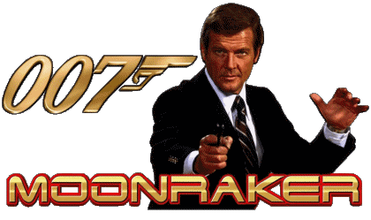 Logo Moonraker James Bond 007 Películas Internacional Multimedia 