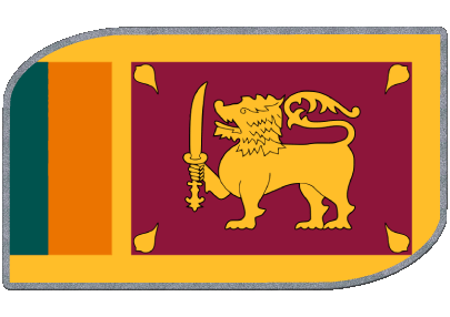 Rectangle Sri Lanka Asia Flags 