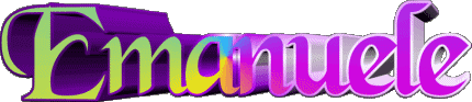 Emanuele E FEMININE - Italy First Names 