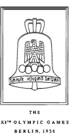 Berlin 1936-Berlin 1936 Geschichte Logo Olympische Spiele Sport 