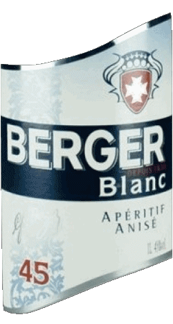 Blanc-Blanc Berger Pastis Aperitivos Bebidas 