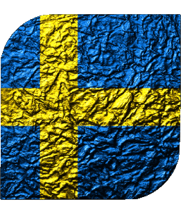 Carré Suède Europe Drapeaux 