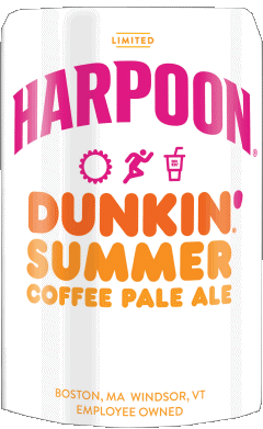 Dunkin's Summer coffee pale ale-Dunkin's Summer coffee pale ale Harpoon Brewery USA Bier Getränke 