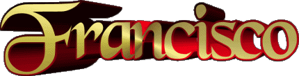 Francisco F MASCULIN - Espagne Prénoms 