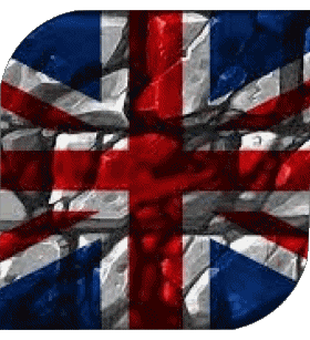 Quadrato UK Europa Bandiere 