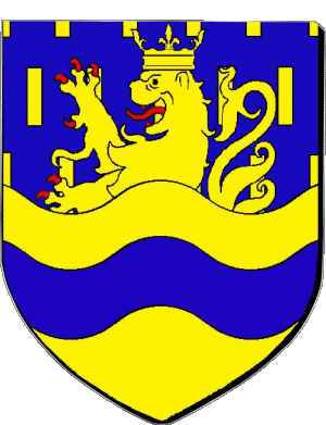 Doubs 25 Abteilungen - Städte Frankreich Fahnen 