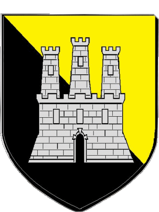 Blasone-Blasone CASTELJALOUX 47 Dipartimenti - Città Francia Bandiere 