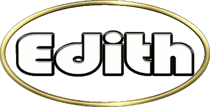 Edith E FEMININE - France First Names 