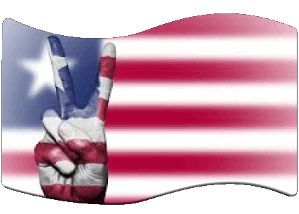 Rectangle Libéria Afrique Drapeaux 