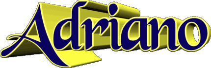 Adriano A MASCULINE - Italy First Names 