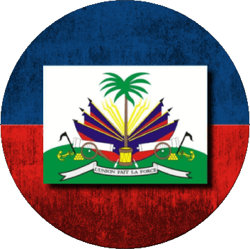 Rond Haiti America Bandiere 