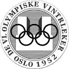 1952-1952 Logo Storia Olimpiadi Sportivo 