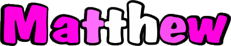 Matthew M MANN - UK - USA - IRL - AUS - NZ Vorname 