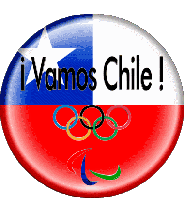 Juegos Olímpicos 02 Vamos Chile Español Mensajes 