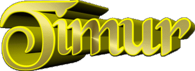 Timur T MASCULINE - Maghreb Muslim First Names 