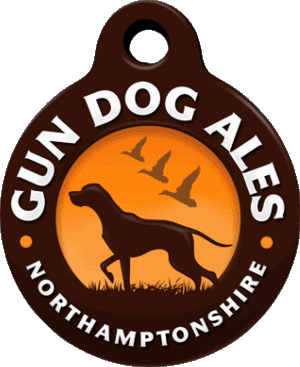 Logo-Logo Gun Dogs Ales UK Bier Getränke 