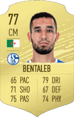 Nabil Bentaleb Algérie F I F A - Joueurs Cartes Jeux Vidéo Multi Média 
