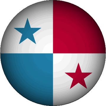 Tondo Panama America Bandiere 