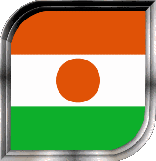 Plaza Niger Afrika Fahnen 