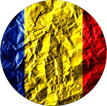 Tondo Chad Africa Bandiere 