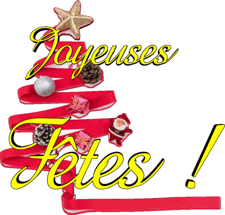 Serie 01 Joyeuses Fêtes (Noël) French Messages 