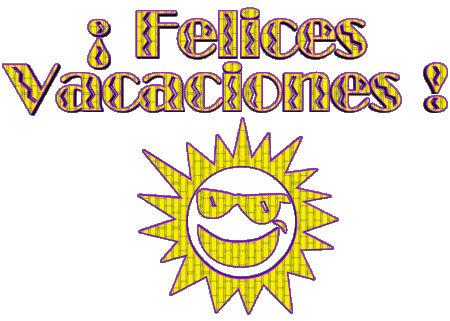 04 Sfondo trasparente Felices Vacaciones Spagnolo Messagi 