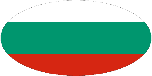 Ovale Bulgaria Europa Bandiere 