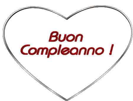 001 Cuore Buon Compleanno Italien Messages 
