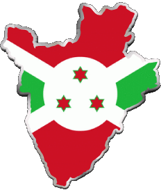 Divers Burundi Afrique Drapeaux 