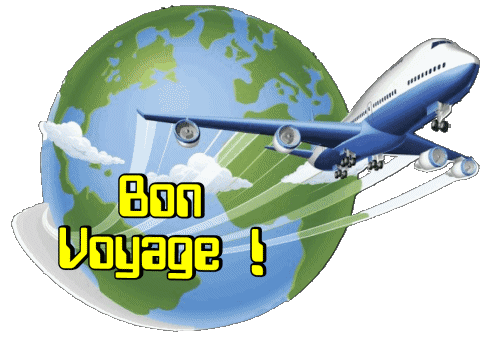 06 Fondo transparente Bon Voyage Francés Mensajes 