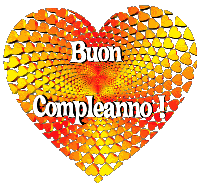007 Cuore Buon Compleanno Italien Messages 