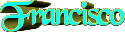 Francisco F MASCULIN - Espagne Prénoms 