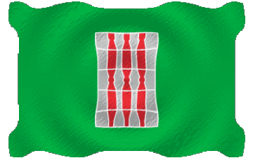 Ondulation Ombrie Italie Europe Drapeaux 