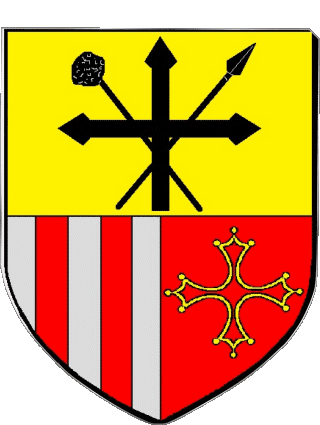 Blason-Blason SAINT ORENS DE GAMEVILLE 31 Départements - Villes France Drapeaux 