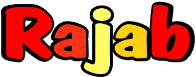 Rajab R MANN - Maghreb Muslim Vorname 