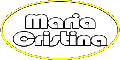 Maria Cristina M Zusammengesetzter WEIBLICH - Italien Vorname 