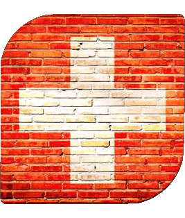 Platz Schweiz Europa Fahnen 