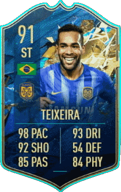 Alex Teixeira dos Santos Brasilien F I F A - Karten Spieler Videospiele Multimedia 