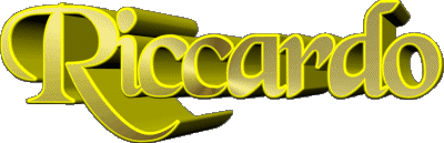 Riccardo R MASCULINE - Italy First Names 