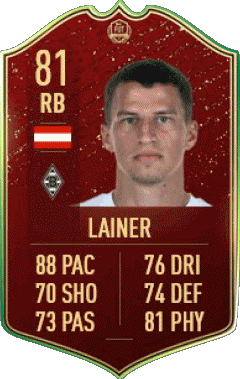 Stefan Lainer Autriche F I F A - Joueurs Cartes Jeux Vidéo Multi Média 