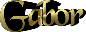 Gábor G MASCULINE - German First Names 