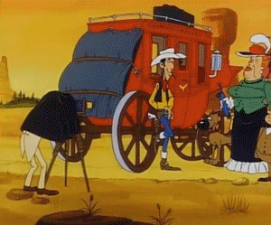 La Diligencia Lucky Luke Dibujos animados TV Peliculas Multimedia 