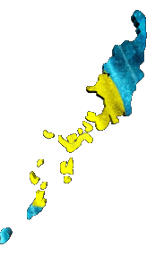 carte Palaos Océanie Drapeaux 