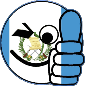 Faccina - OK Guatemala America Bandiere 