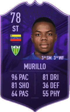 Jhon Murillo Venezuela F I F A - Jugadores  cartas Vídeo Juegos Multimedia 