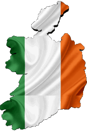 Map Ireland Europe Flags 